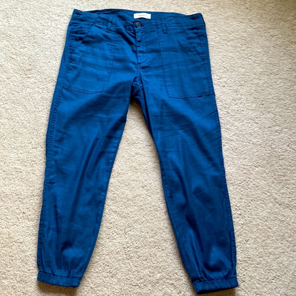 Level 99 utility linen joggers size 30